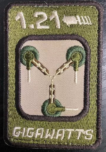 1.21 Gigawatts Moral Patch