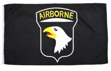 101st Airborne "Screaming Eagles" Flag