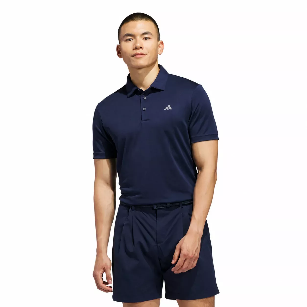 Adidas Performance Solid Men's Polo | Collegiate Navy