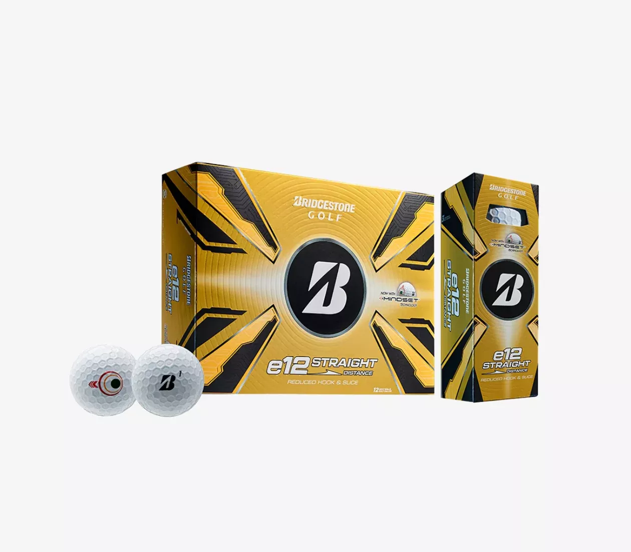 BRIDGESTONE 2025 e12 Straight Golf Balls