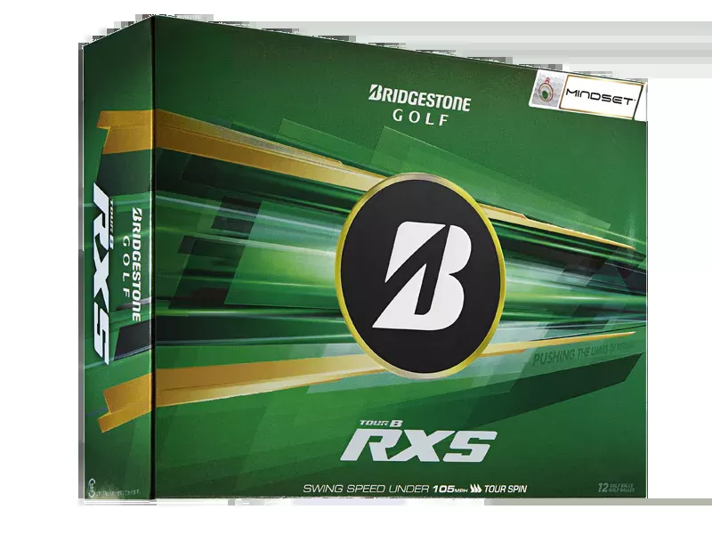 BRIDGESTONE 2026 Tour B RXS MINDSET Golf Balls