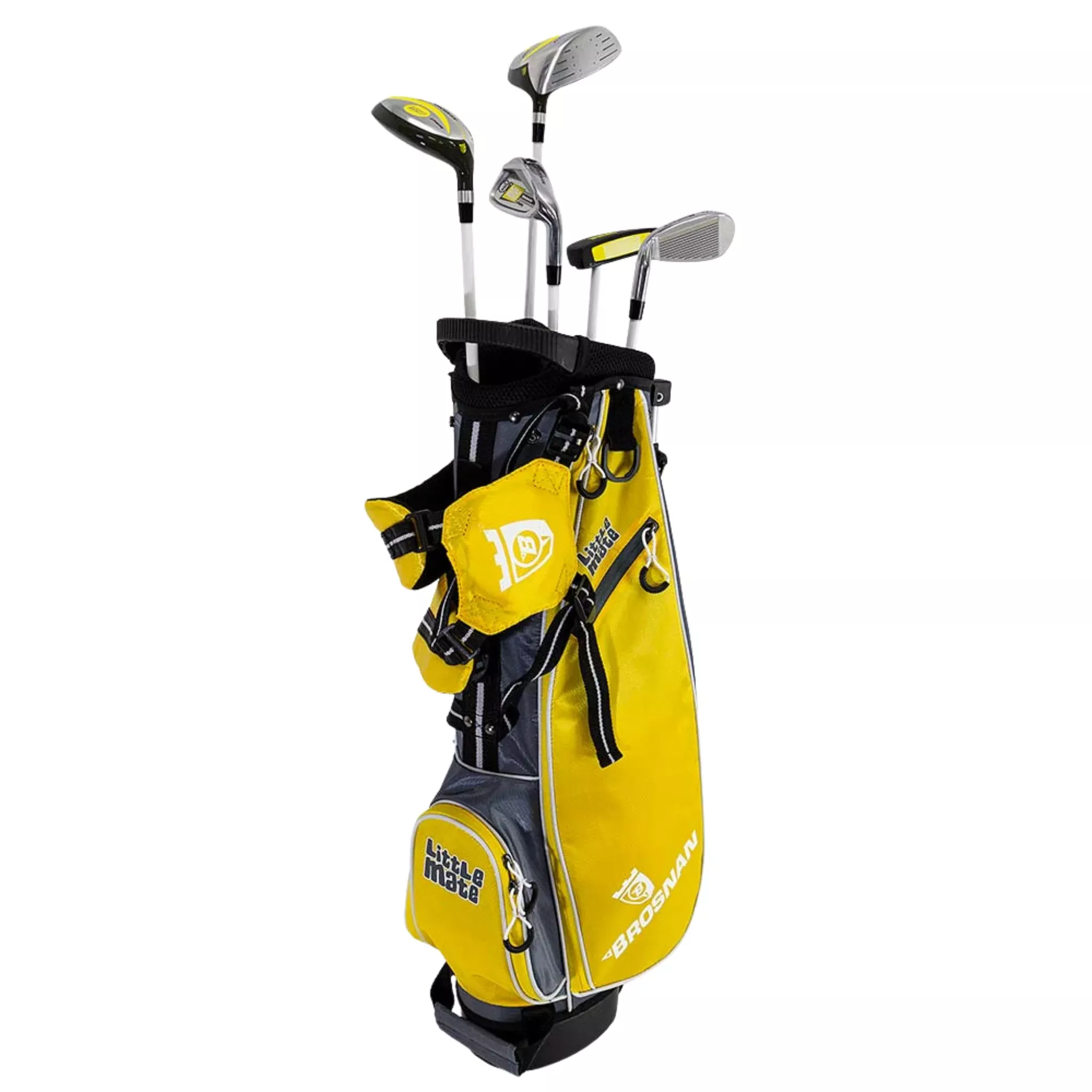 Brosnan Little Mate S7 Junior Golf Package Set | Yellow (Medium)