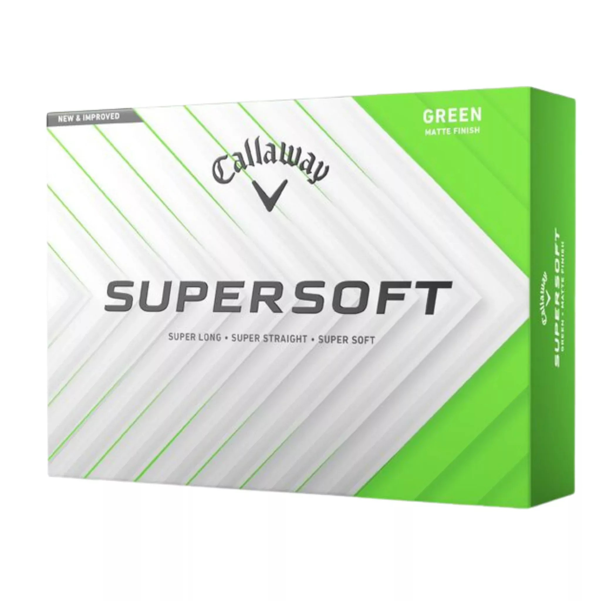 Callaway 2025 Supersoft Matte Golf Balls | Green