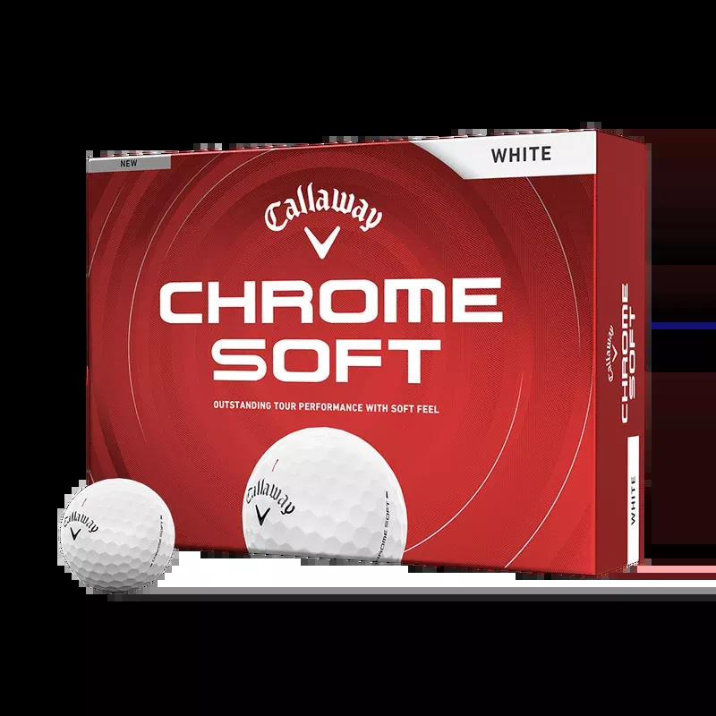Callaway Chrome Soft 2026 Golf Balls White