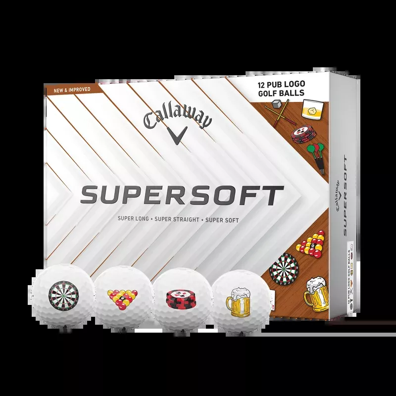 Callaway Limited Edition Supersoft Pub Golf Balls
