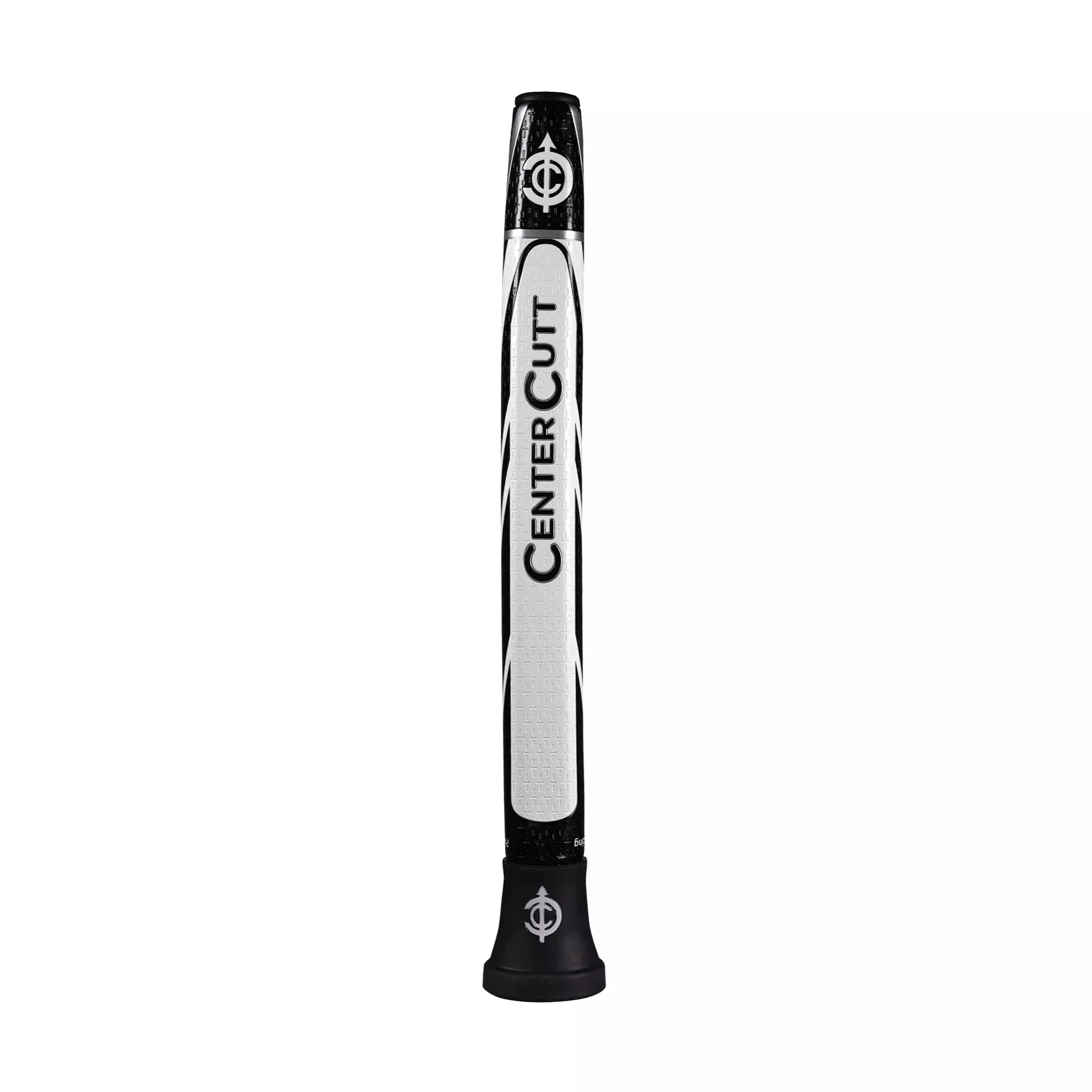 Center Cutt AA Competition Putter Grip | White/Black