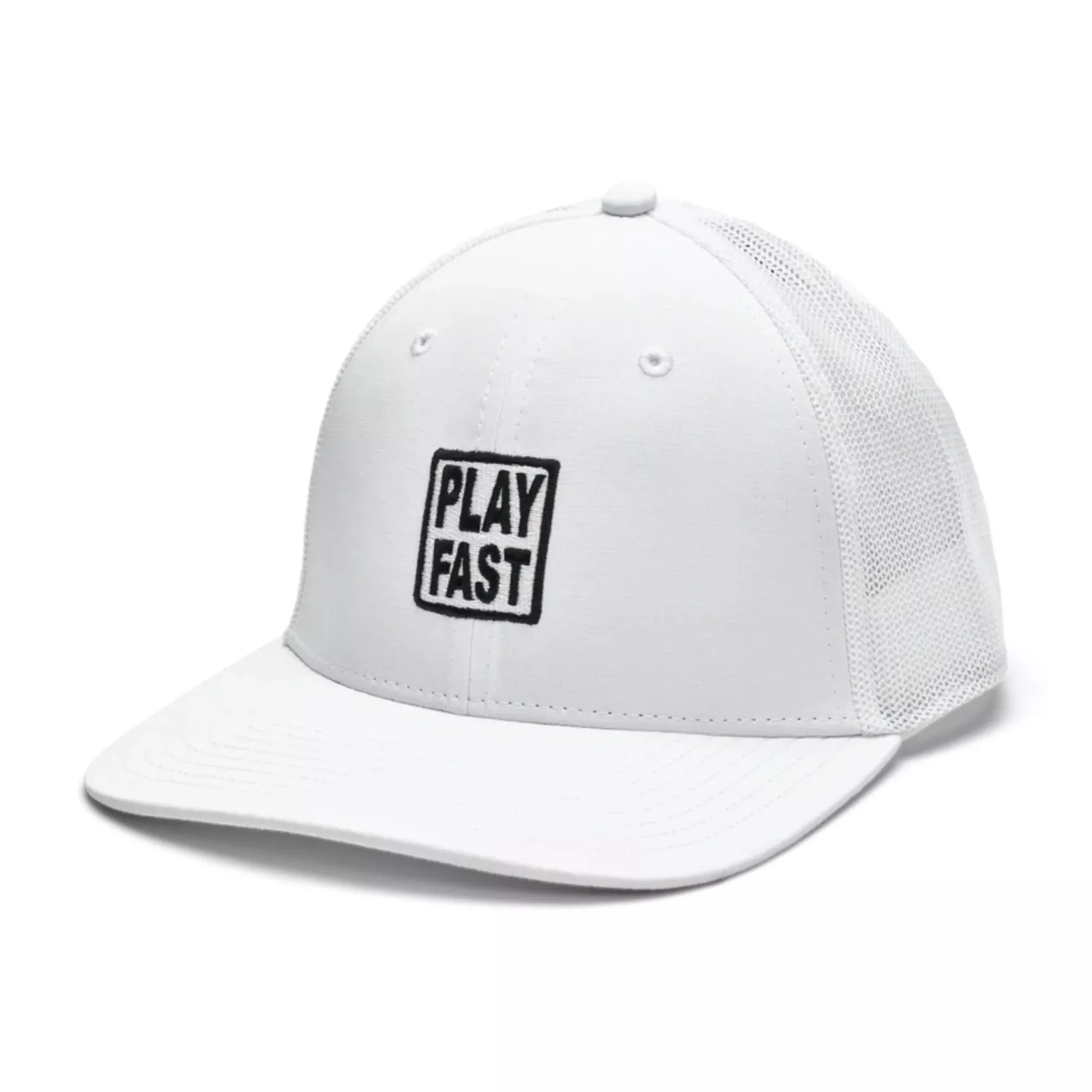FootJoy 2025 Play Fast Trucker Hat | White