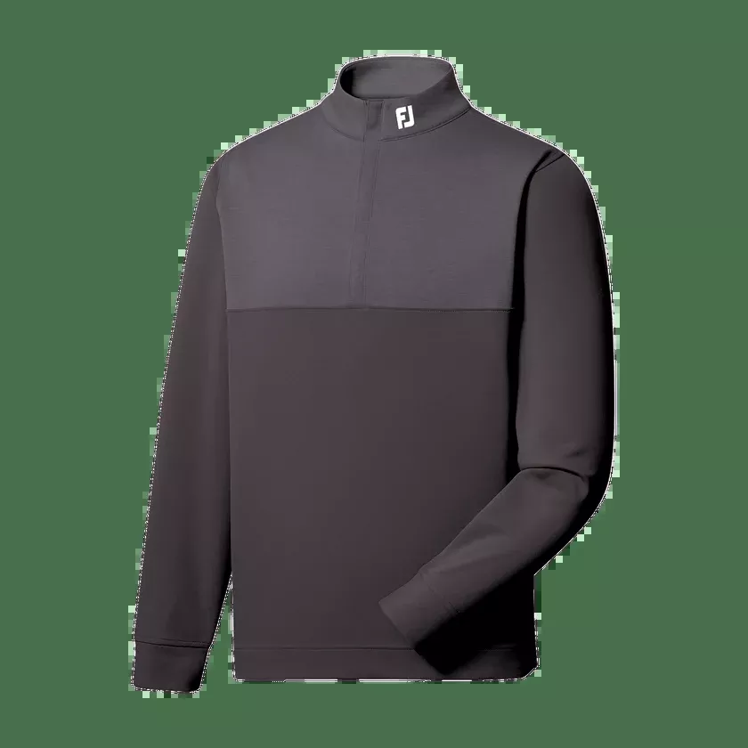 FootJoy Men's Heather Yoke Halfzip Midlayer