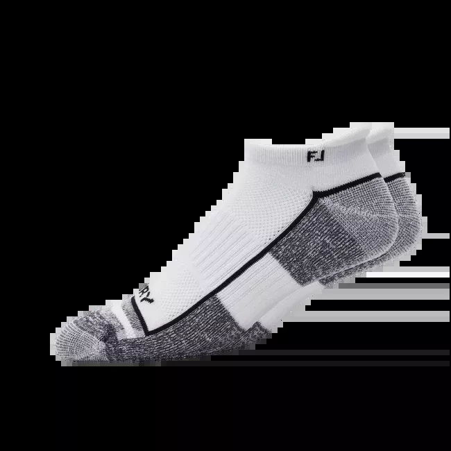 FootJoy ProDry Roll Tab Men's Golf Socks | White