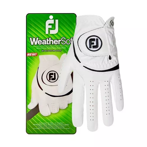 FootJoy Weathersof Men's Golf Glove | Right Hand | White