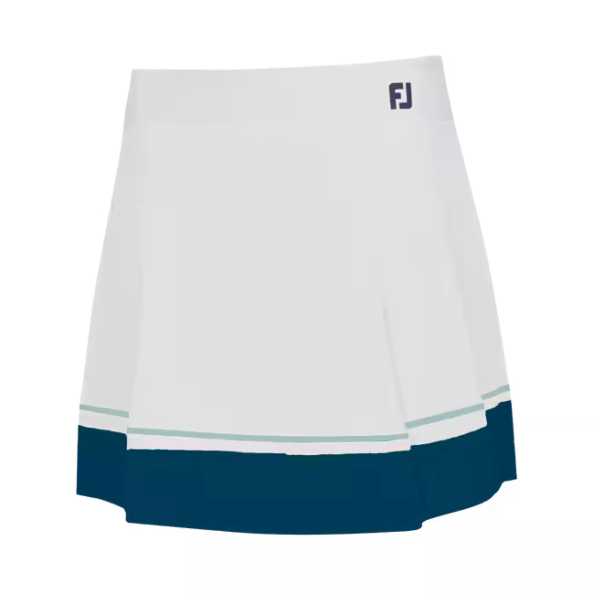 FootJoy Women's Pleated Golf Skort | White/Navy