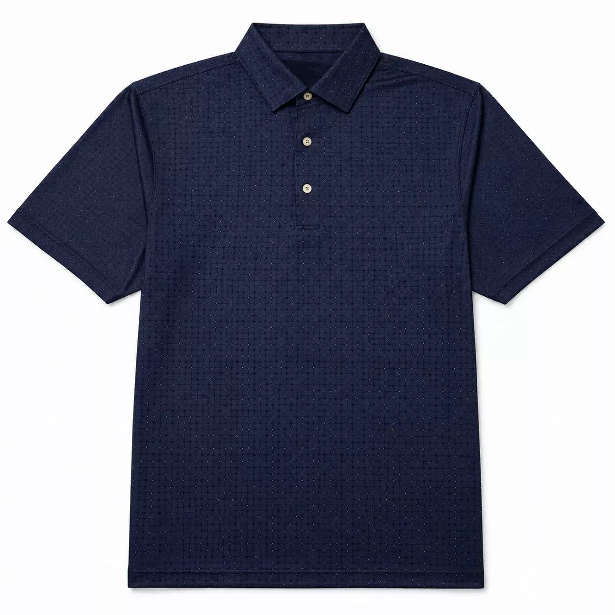 Greg Norman Rangefinder Men's Golf Polo | Navy