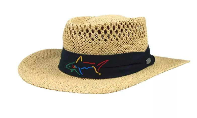 Greg Norman Signature Straw Hat | Natural