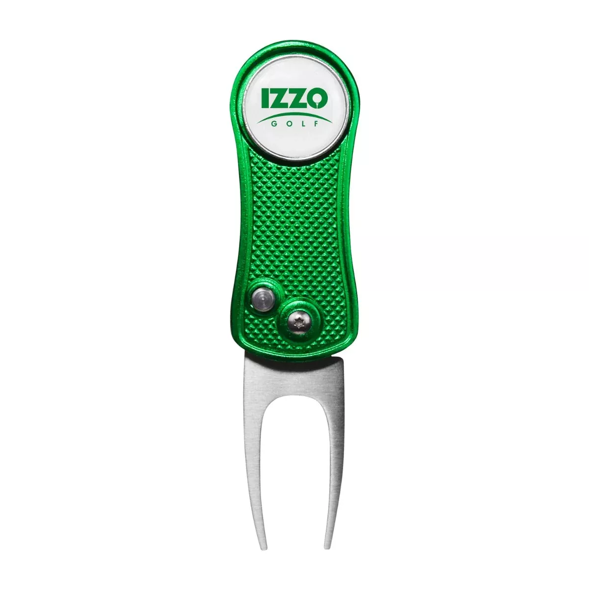 IZZO Golf Foldable Metal Golf Divot Repair Tool