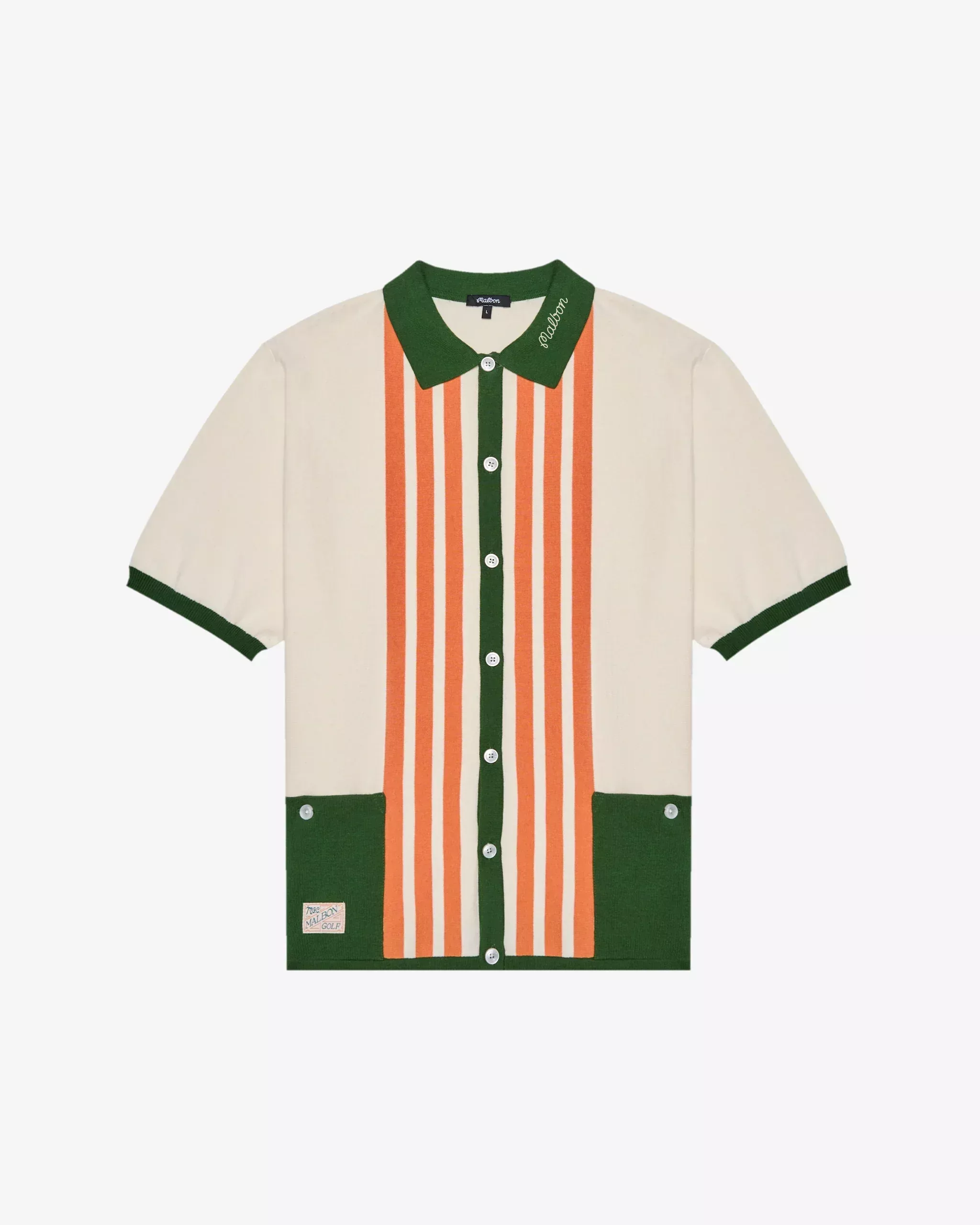 Malbon Gabbiano Knit Button Up