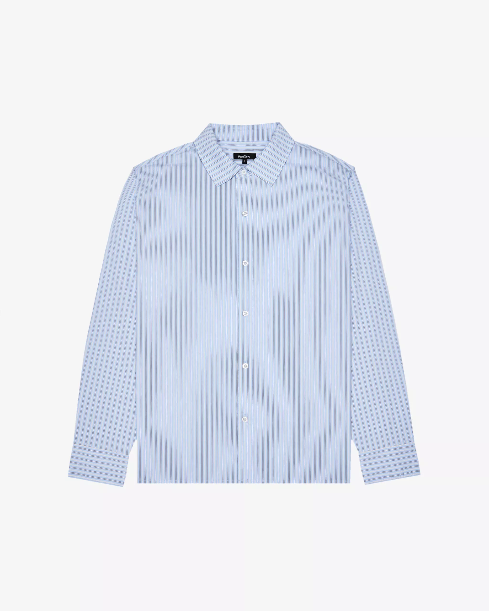 Malbon Lunedi Cotton Poplin Shirt