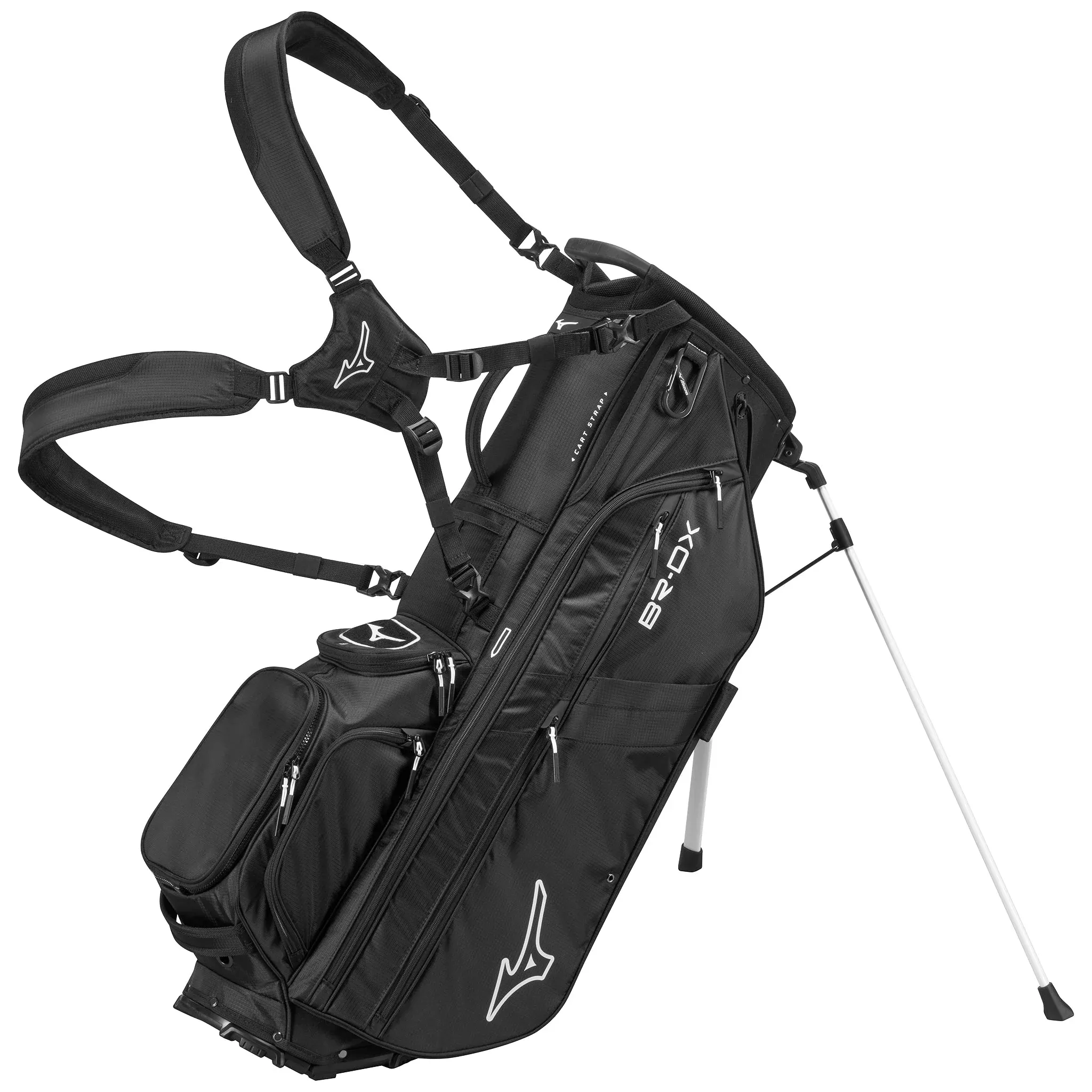 Mizuno 2026 BR-DX Stand Bag | Black/White