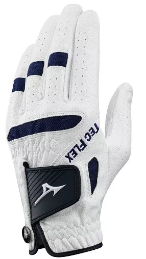 Mizuno TecFlex Men's Golf Glove | Left Hand | White