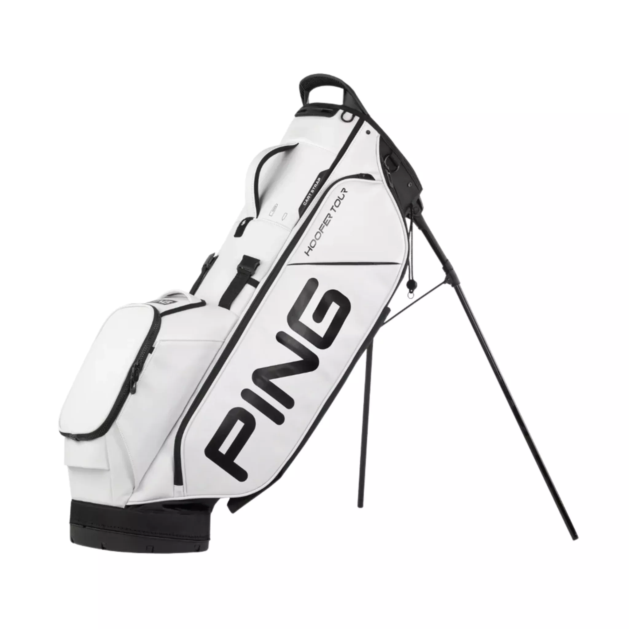 PING Hoofer Tour Stand Bag | White/Black