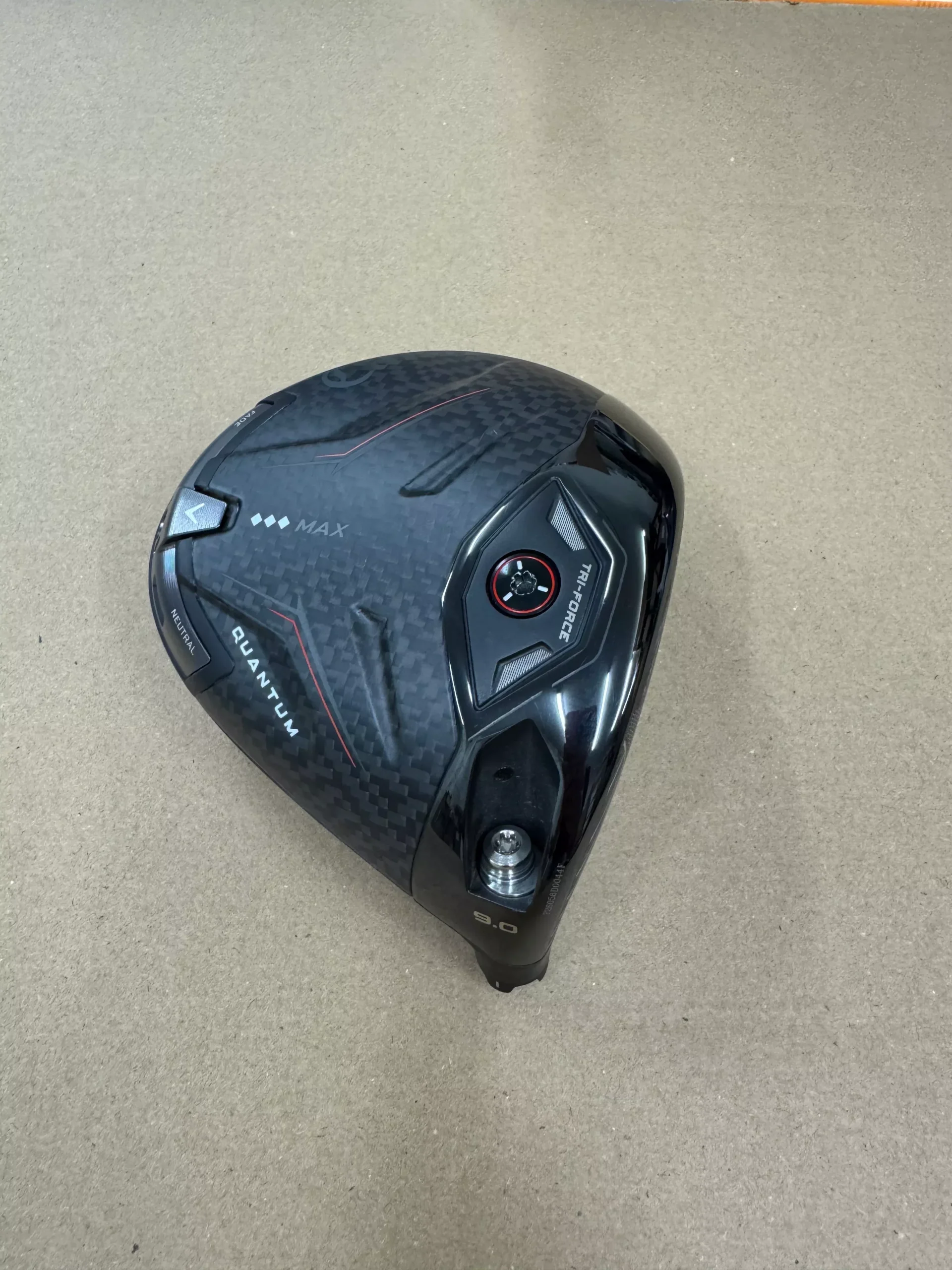 (Second Hand) Callaway Quantum Triple Diamond Max 9 Degree Driver Head Only RH