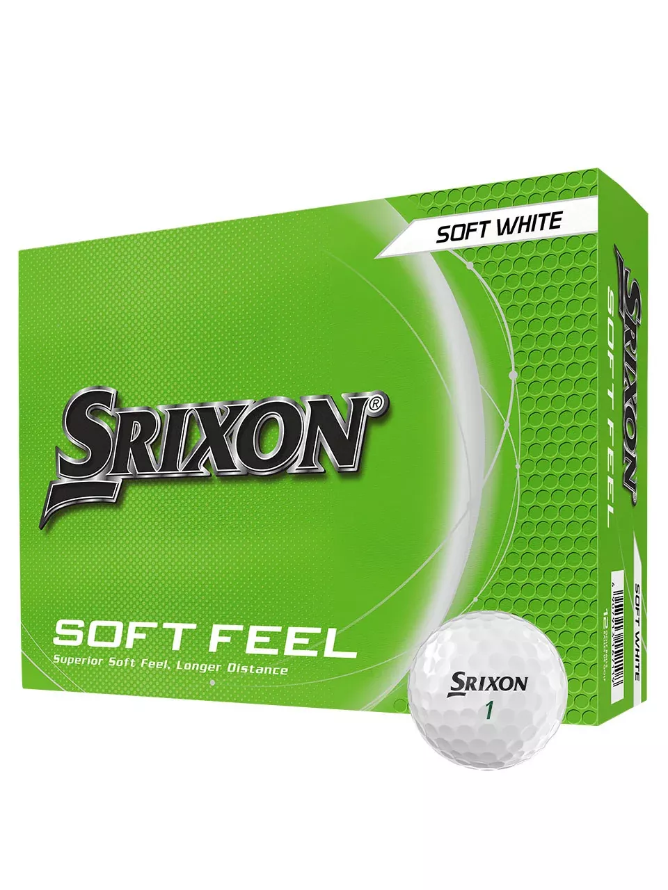 Srixon Soft Feel Golf Balls White (2025)
