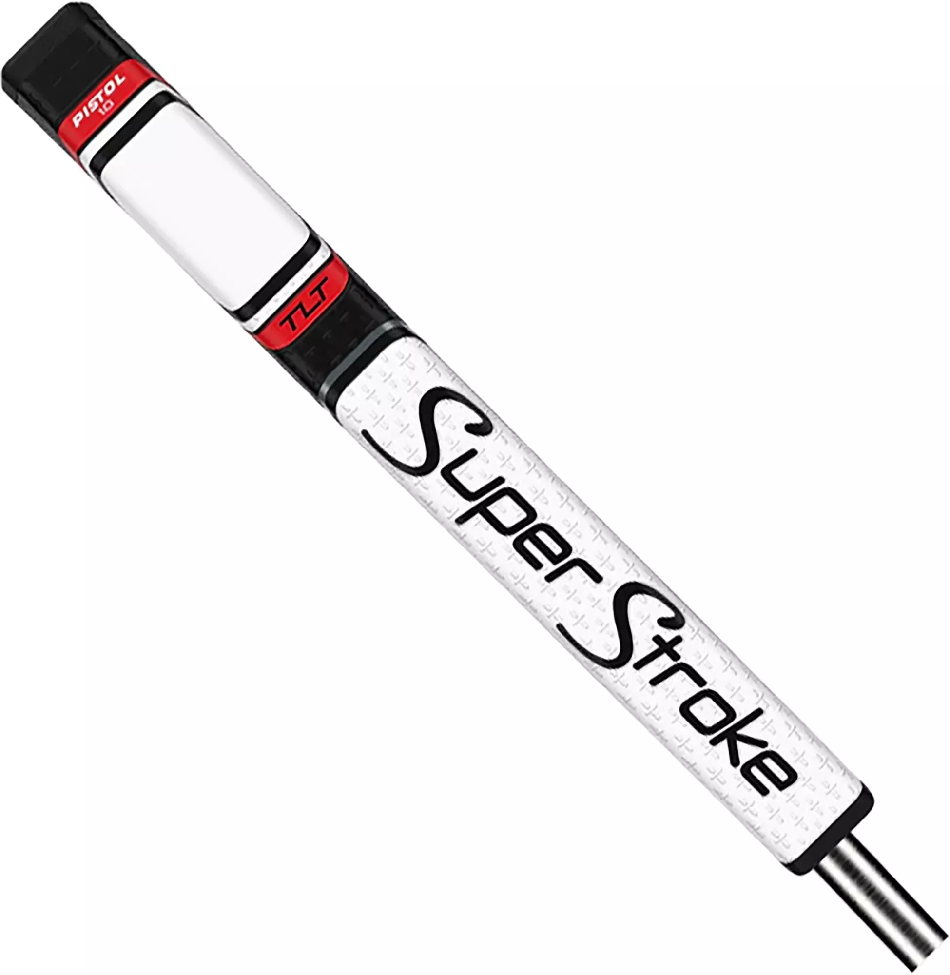 SuperStroke Zenergy TLT Pistol 1.0 Putter Grip | White/Red
