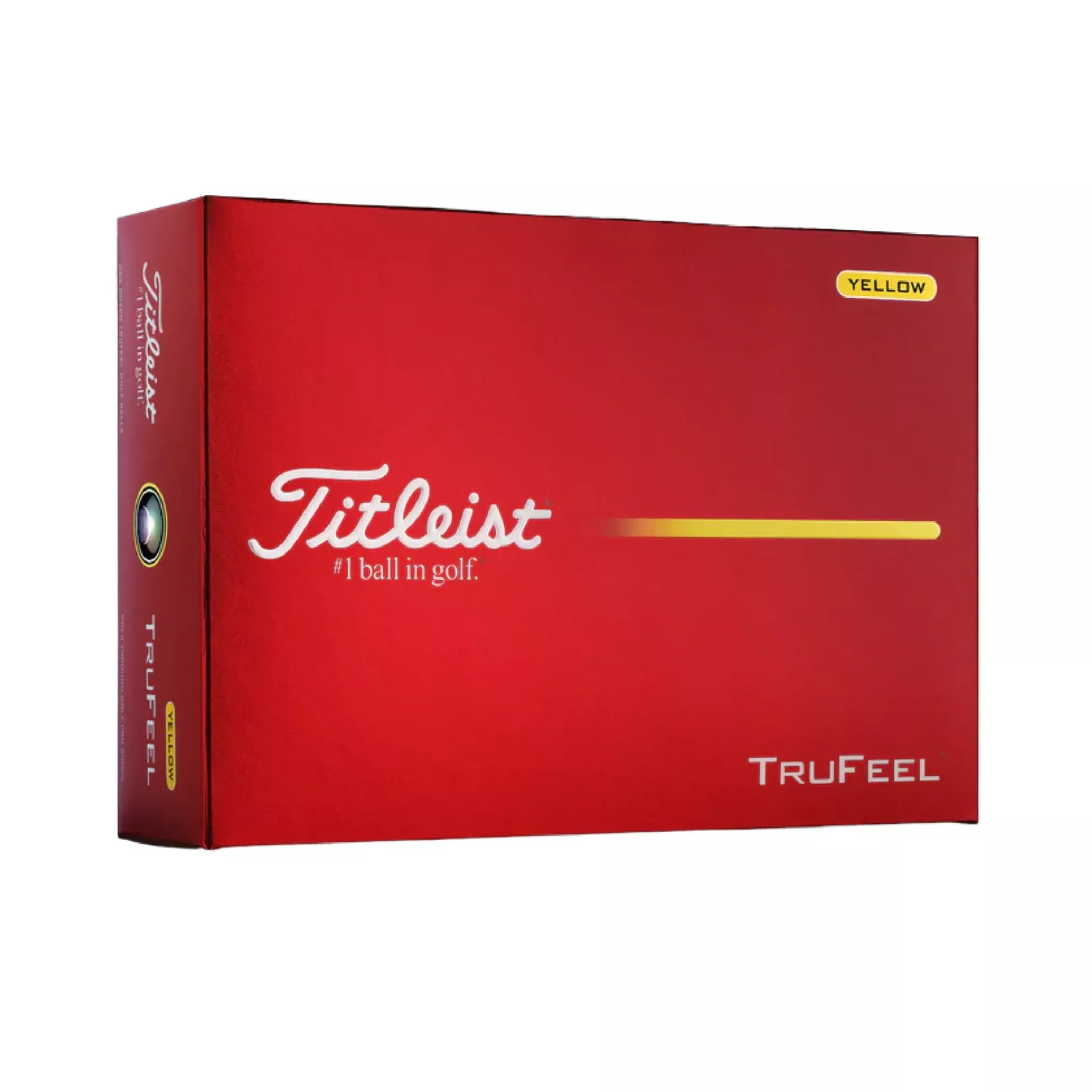 Titleist 2026 TruFeel Golf Balls | Yellow