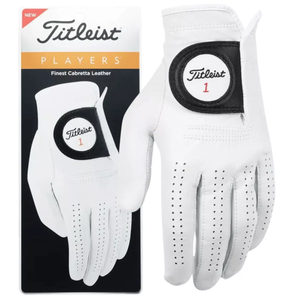 Titleist Players Men's Golf Glove | White