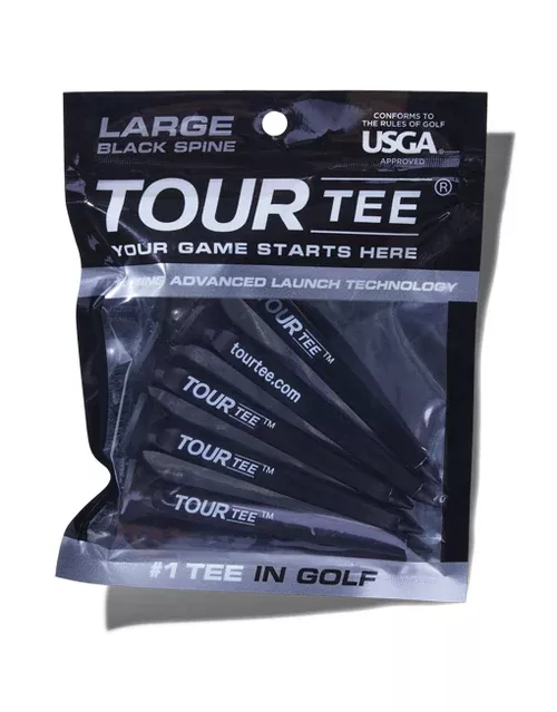 Tour Tee Large Black Spine 5 pack