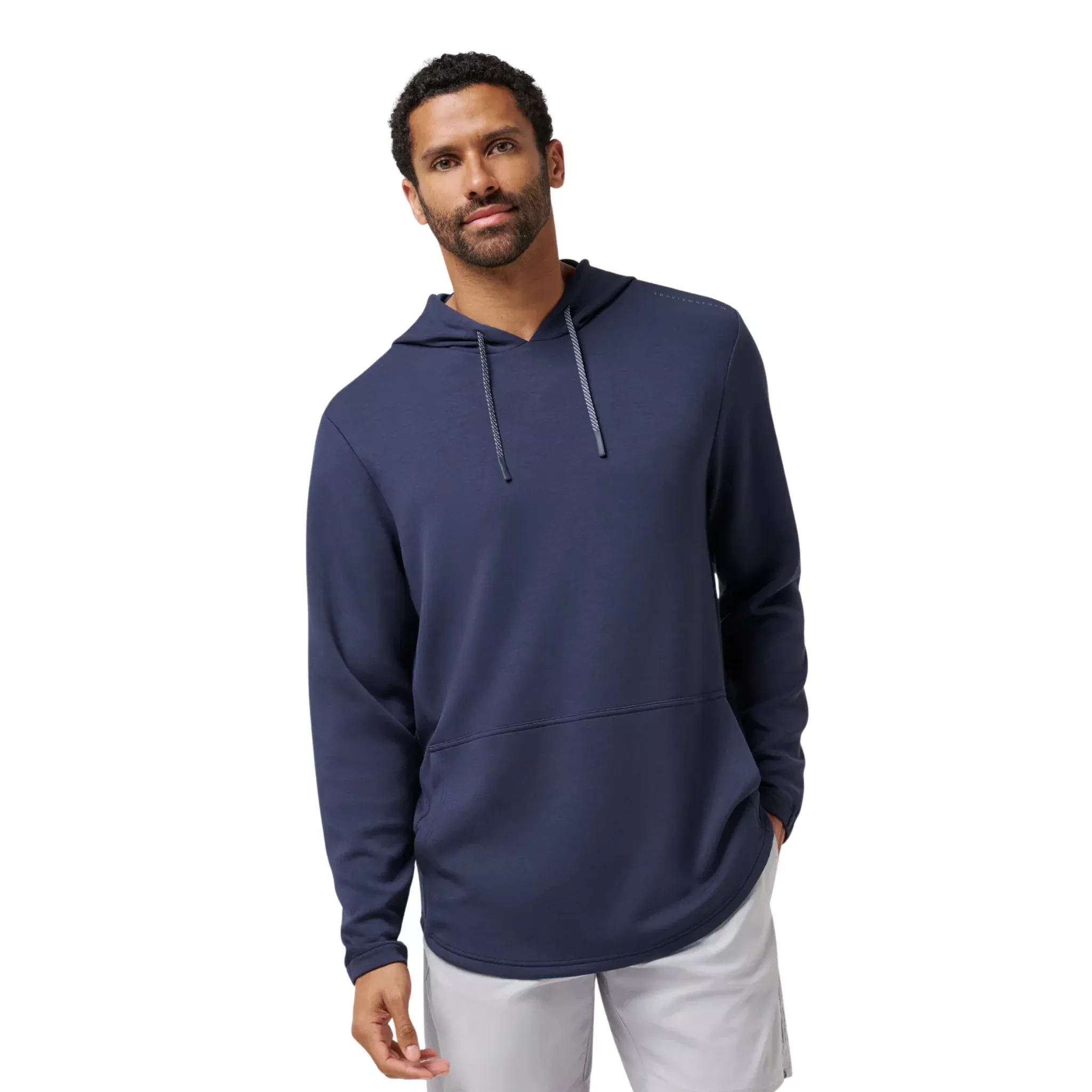 TravisMathew Fibercloud Men’s Hoodie | Total Eclipse