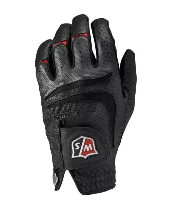 Wilson Grip Plus Men's Golf Glove | Right Hand | Black
