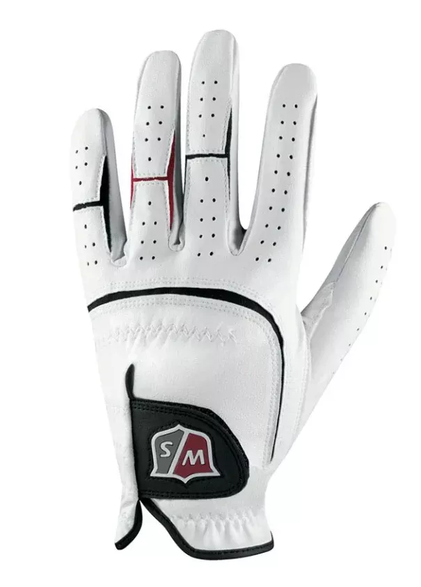Wilson Grip Plus Men's Golf Glove | Right Hand | White