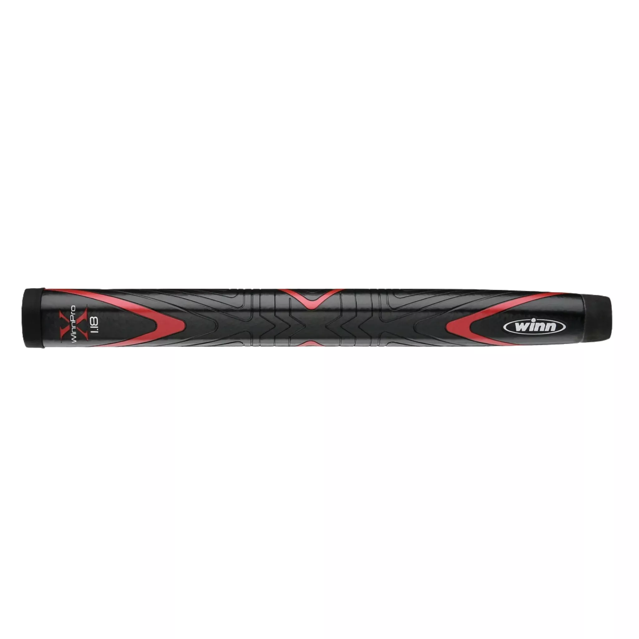 WinnPro X 1.18" Putter Grip | Black/Red
