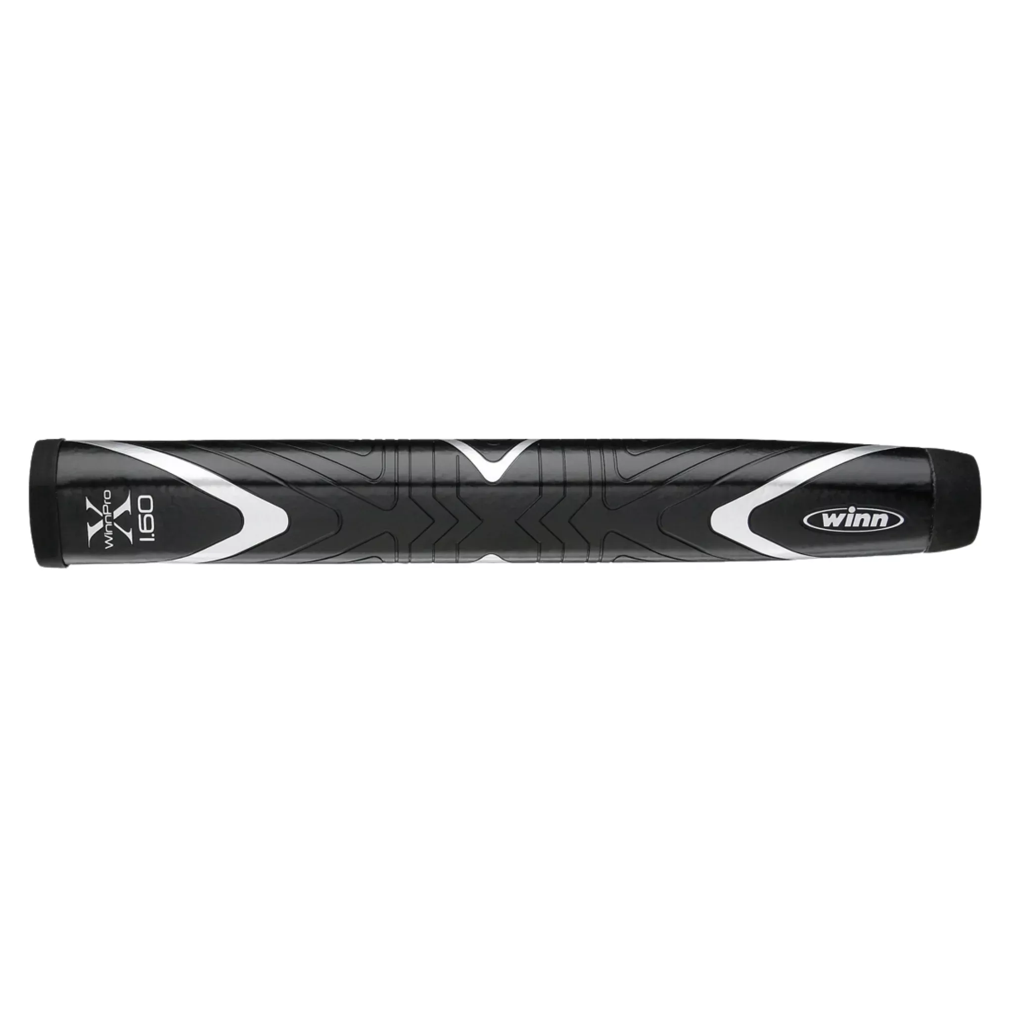 WinnPro X 1.60" Putter Grip | Black/Silver