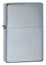 Zippo Vintage Brushed Chrome