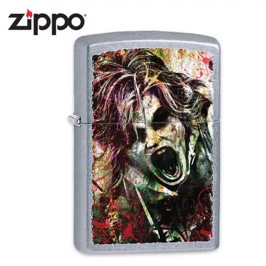 Zippo Zombie Street Chrome