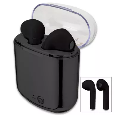 ZTech Wireless Earbuds w/Charging Case